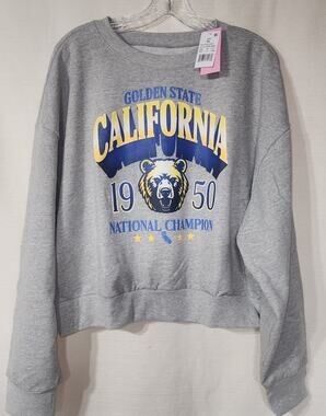 Golden state California 1950 national champion women's sweatshirt size XL